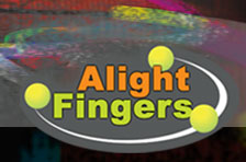 Alight Fingers - learning through play by day - alight at night